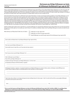 Haitian Creole (DOH-2557, Rev. 2/11)