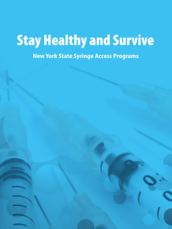 Stay Healthy and Survive - Flier, August 2012 (English)