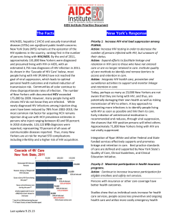AIDS Institute Priorities