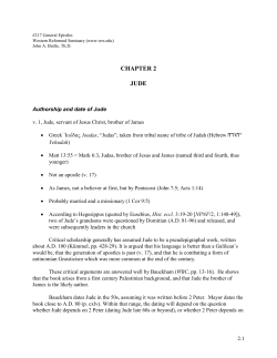 Chapter 2 Jude