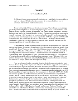 Proctor - Cloning