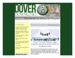 Dover Download, February 20, 2015