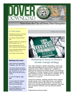 Dover Download, January 16, 2015