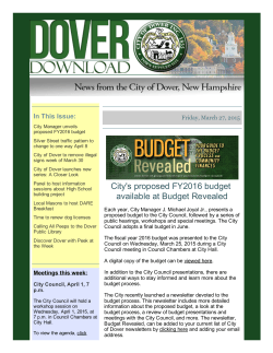 Dover Download, March 27, 2015