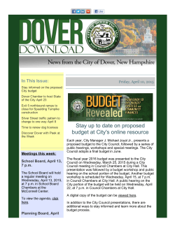 Dover Download, April 10, 2015