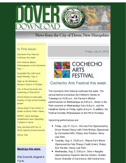 Dover Download, July 31, 2015