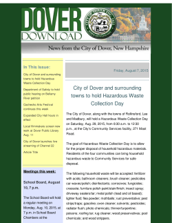 Dover Download, August 7, 2015