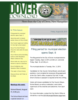 Dover Download, August 28, 2015