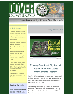 Dover Download, October 9, 2015