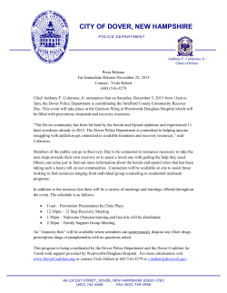 PR-2015-11-25 Strafford County Community Recovery Day