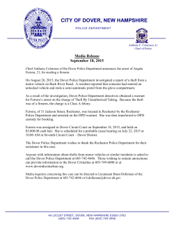 PR-2015-09-18 Ferrera Arrest