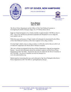 PR-2015-07-22 Sapp Death