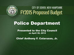 Click here for a PDF version of the presentation