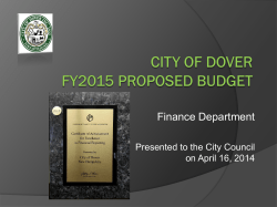 Click here for a PDF version of this presentation