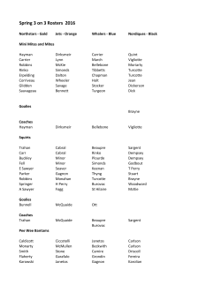 3 on 3 Rosters 2016 Revised