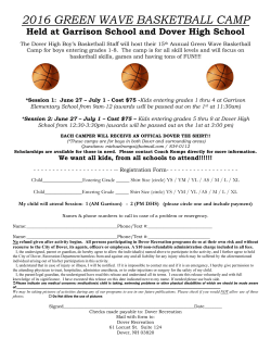 Summer Boys Basketball Camp 2016