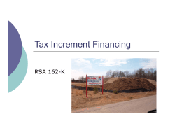 TIF Presentation to Council (2005)