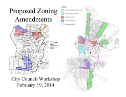 Rezoning Presentation (2014)