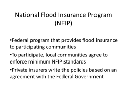 Floodplain Management Presentation (2014)