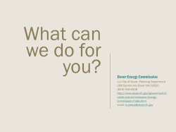 Energy Commission Ideas for Collaboration (2015)