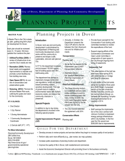 Planning Project FAQs (2014)
