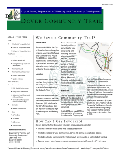 Community Trail Information (2015)