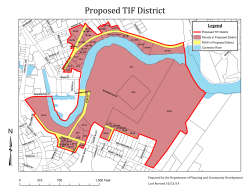 TIF Waterfront District (2014)