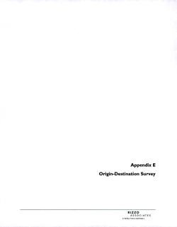 Master Plan: Transportation Rizzo Addendum Appendix E (2005)