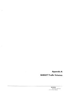 Master Plan: Transportation Rizzo Addendum Appendix A (2005)