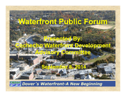 CWDAC Public Hearing Presentation (2014)