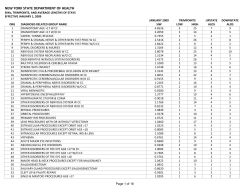 effective January 2009