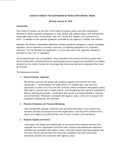 Revised Code of Conduct