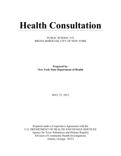Health Consultation