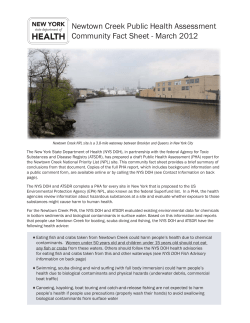 Community Fact Sheet, March 2012