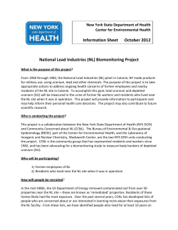 Information Sheet