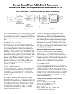 Information Sheet #1: Project Overview