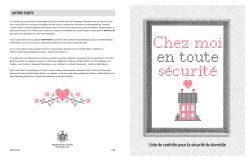 Chez Moi en Toute S curit la Maison