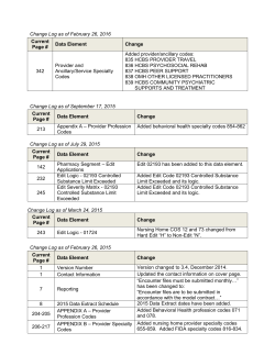 Change Log