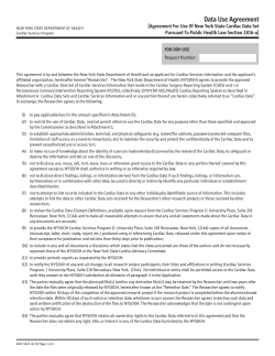Data Use Agreement
