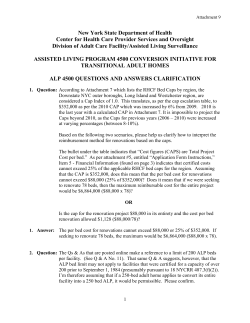Attachment 9: ALP 4500 Questions and Answers Clarification
