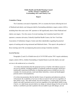 Final Recommendations