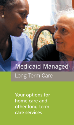 NYS Medicaid Managed Long Term Care Guide (MLTC Guide)