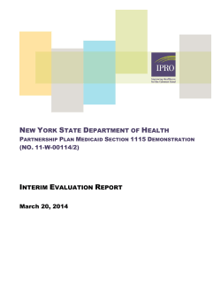 Interim Evaluation Report