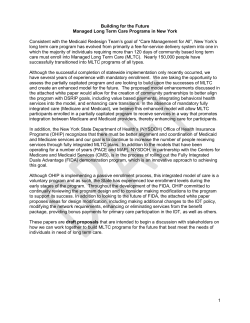 LTC Forum White Paper