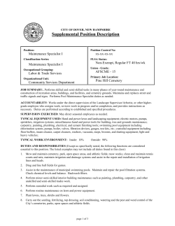 Maintenance Specialist Position Description.pdf