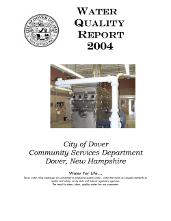 2004 Consumer Confidence Report