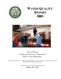 2008 Consumer Confidence Report