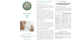 2009 Consumer Confidence Report