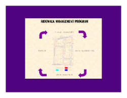 Sidewalk Management Plan presentation