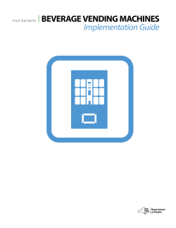 Beverage Vending Machines - Implementation Guide